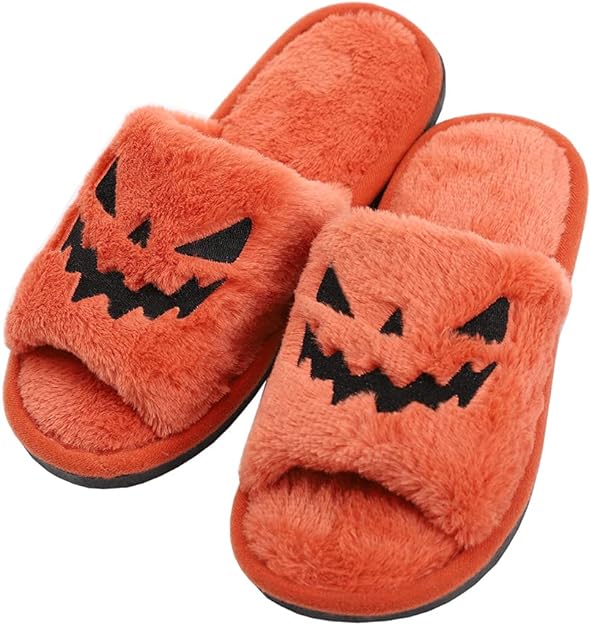 Spooky Slides Halloween Slippers 