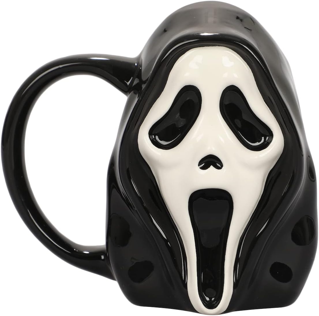 Ghost Face 16 Oz Sculpted Ceramic Mug