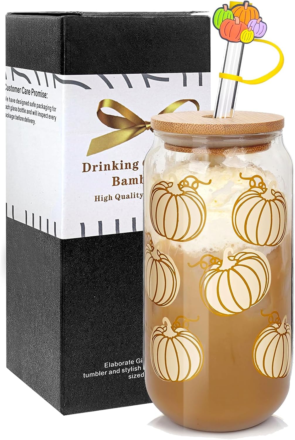 Fall Iced Coffee Cup