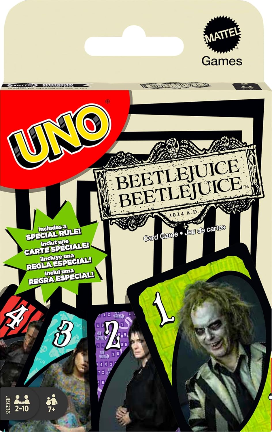 UNO Beetlejuice Beetlejuice Card Game