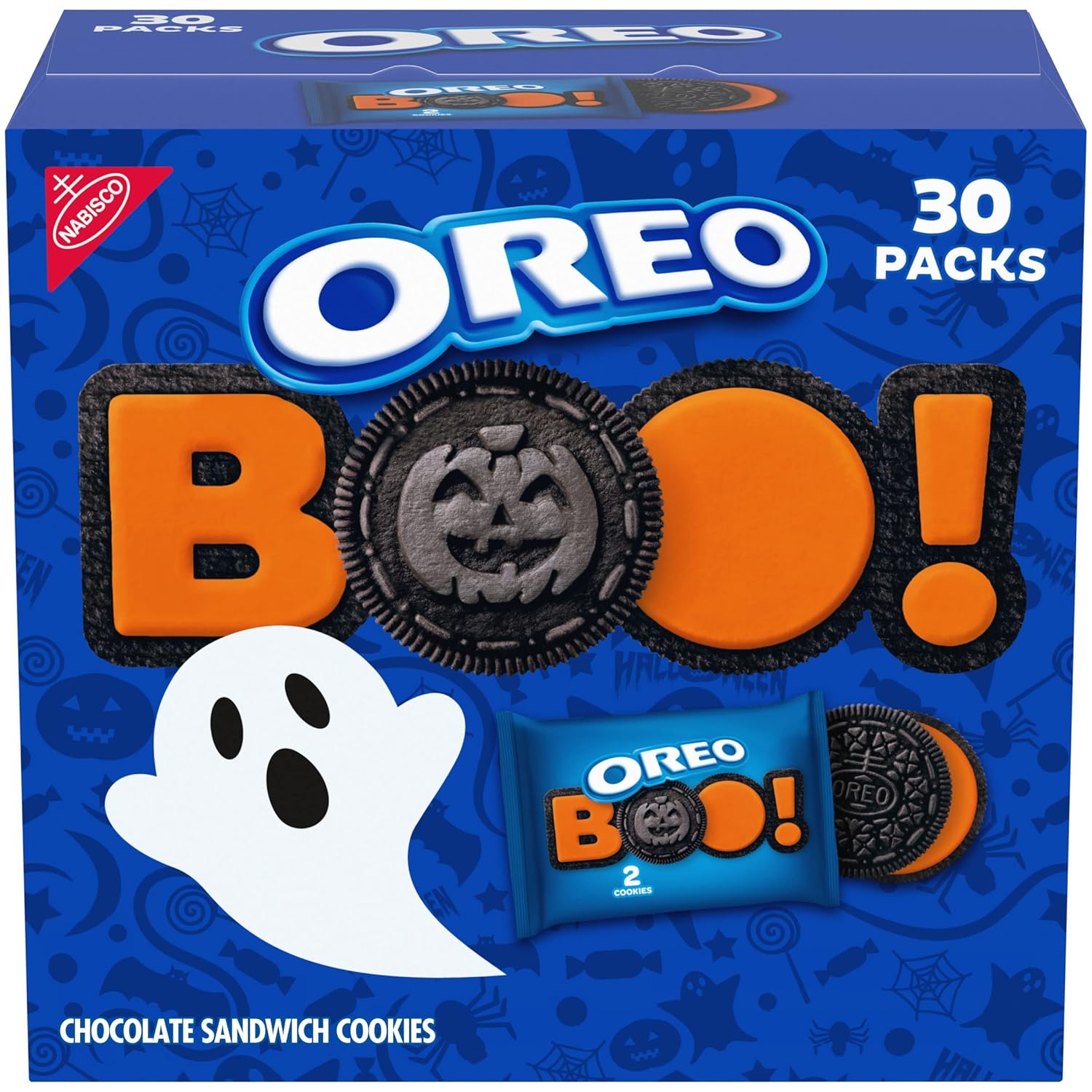 OREO Halloween Cookies, 30 Snack Packs