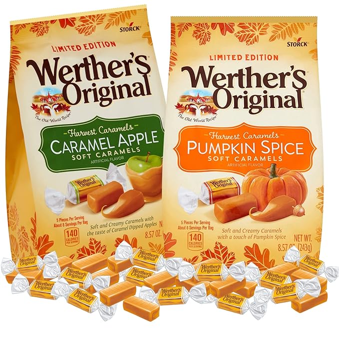 Werther's Original Pumpkin Spice and Caramel Apple