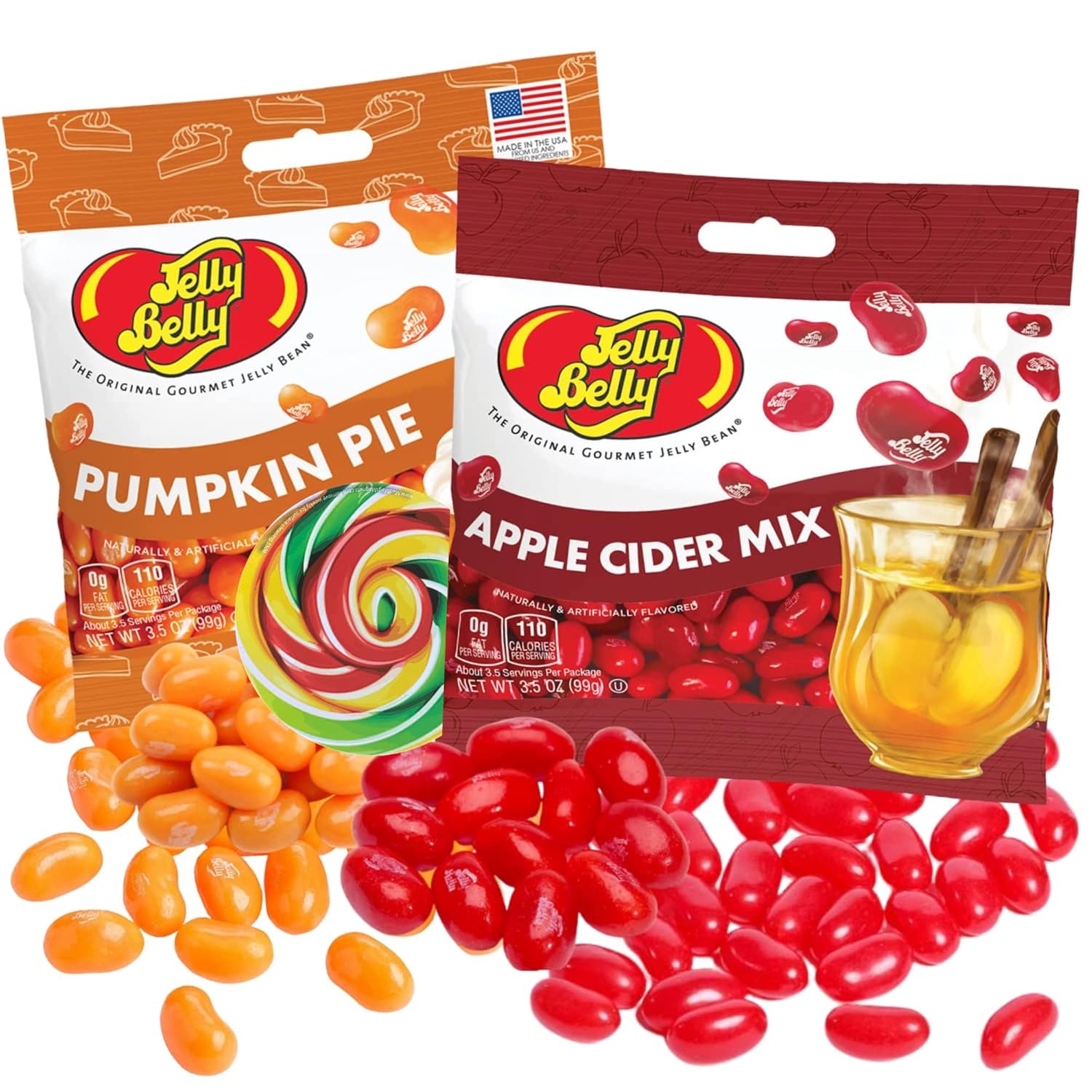 Pumpkin Pie and Apple Cider Jelly Beans Fall Themed Candy